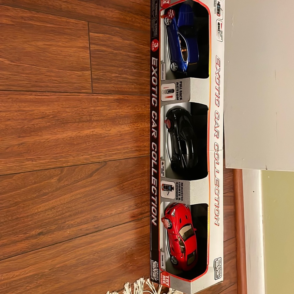 three pack Exotic car collection